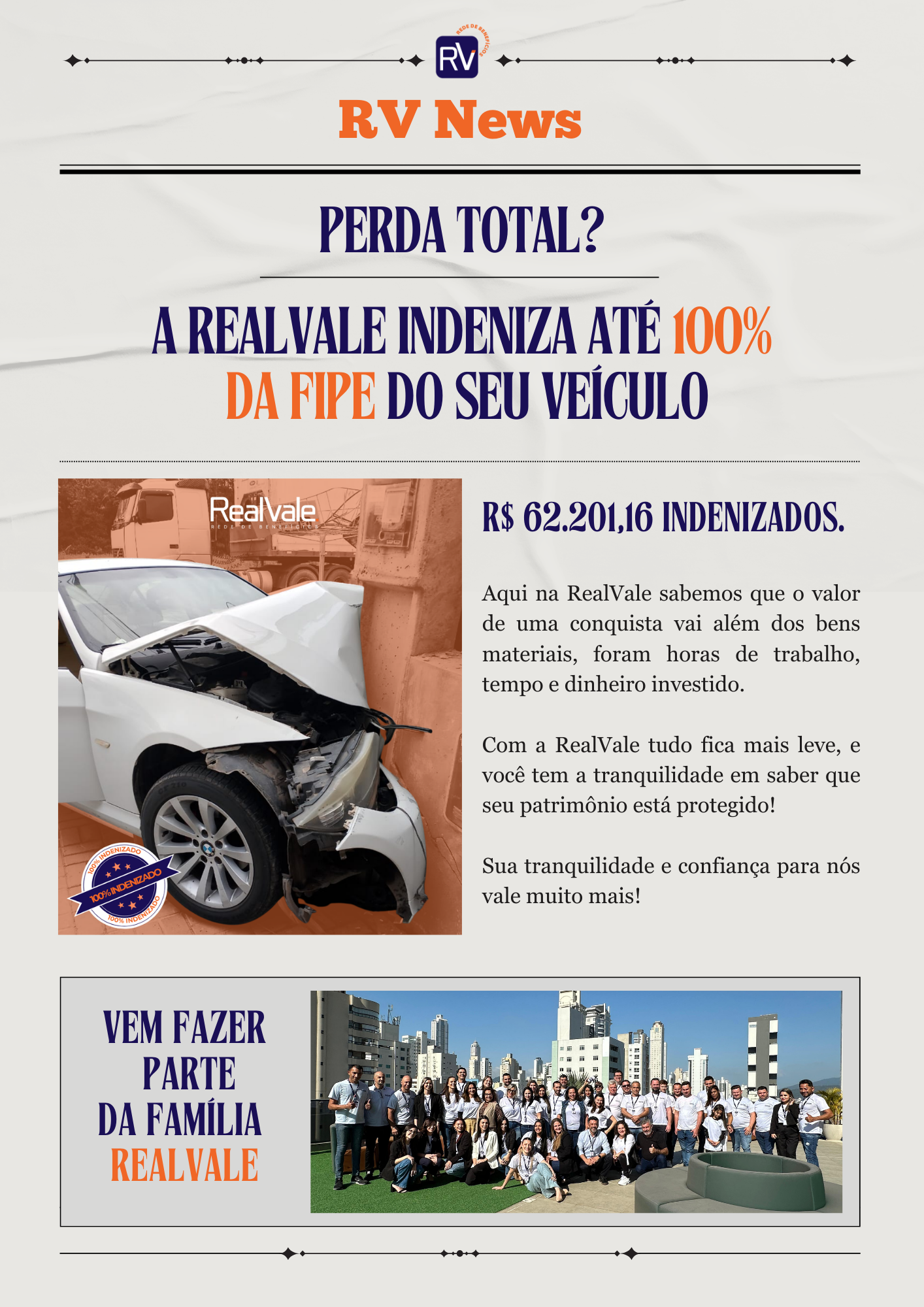 Protegemos suas conquistas